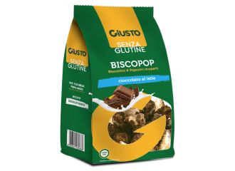Giusto senza glutine biscopop new 80 g