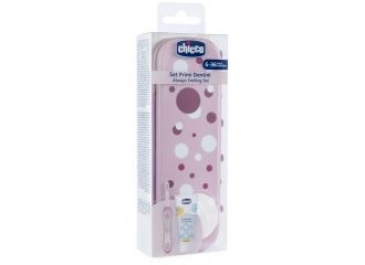 Chicco set dentale 6 mesi+ rosa