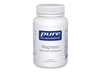 Pure encapsulations magnesio bisglicinato 60 capsule