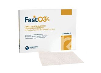 Cerotti antidolorifici fasto3 6x8cm 12 pezzi