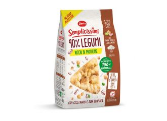 Doria semplicissimi snack 90% legumi ceci, fagioli e soia 60 g