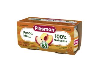 Plasmon omogeneizzato pesca mela 160 g