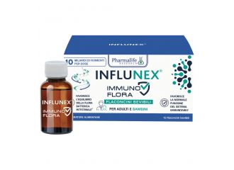 Influnex immuno flora 15 flaconcini