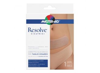Cerotto siliconico taglio cesareo master-aid resolve 22x5cm