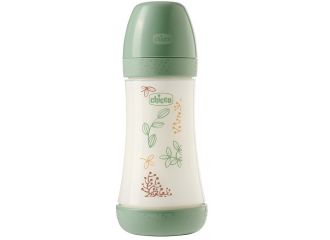 Chicco biberon p5 eco polipropilene da 240 ml medium silicone
