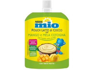 Mio pouch latte di cocco con mango e mela cotogna 90 g