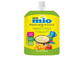 Mio pouch latte di cocco con mango e pesca 90 g