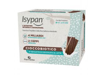Isypan cioccobiotico latte 8 pezzi