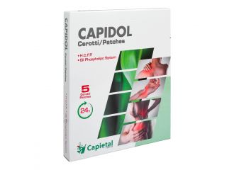 Capidol cerotti dermici high concentration frozen phospholipo 5 pezzi