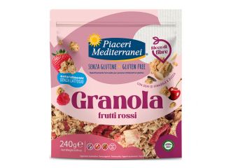Piaceri mediterranei granola frutti rossi 240 g