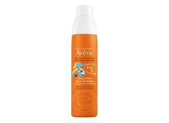 Eau thermale avene solare spray bambino spf 50+ 200 ml nuovo pack
