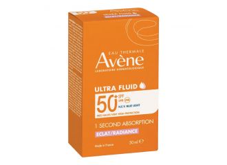 Eau thermale avene solare ultra fluid luminosita' spf 50+ 50 ml