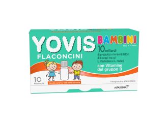 Yovis bambini banana 10 flaconcini da 10 ml