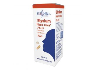 Elysium naso gola plus soluzione ipertonica kids 30 g
