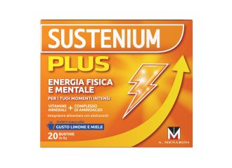 Sustenium plus limone e miele 20 bustine da 8 g