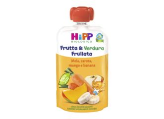 Hipp bio frutta & verdura frullata mela mango banana e carota 90 g