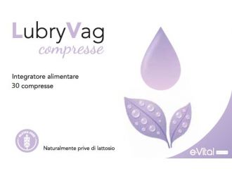 Lubryvag 30 compresse 1050 mg senza glutine naturalmente privo di lattosio