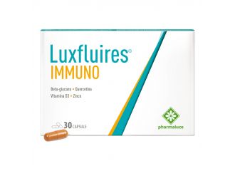 Luxfluires immuno 30 capsule da 736mg senza glutine naturalmente privo di lattosio