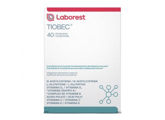 Tiobec 40 compresse nuova formulazione senza glutine senza lattosio