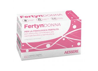 Fertyn donna 60 capsule vegetali senza glutine senza lattosio