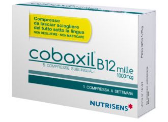 Cobaxil b12 mille 5 compresse sublinguali da 0,35 g senza glutine
