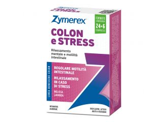 Zymerex colon e stress 30 compresse senza glutine senza lattosio