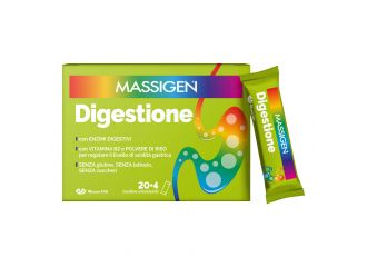 Massigen digestione 20+4 bustine orosolubili senza glutine senza lattosio senza zuccheri