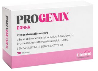 Progenix donna 30 capsule senza glutine senza lattosio
