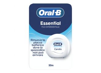 Oralb essential filo cerato interdentale 50 metri
