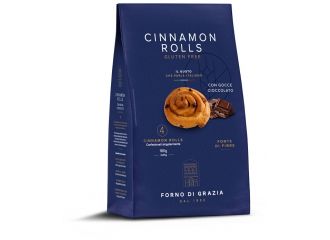 Fdg cinnamon rolls gocce cioccolato 4 pezzi da 45 g