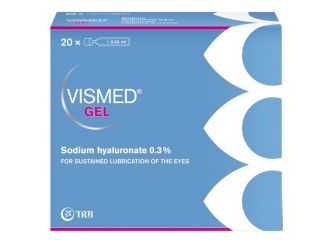 Collirio lubrificante vismed gel acido ialuronico 0,3% 20 fialette x 0,45 ml