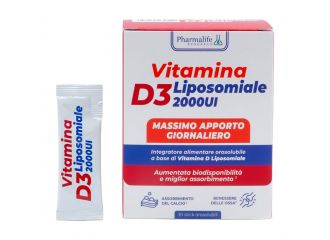 Vitamina d3 liposomiale 30 stick orosolubili 1,5 g senza glutine naturalmente privo di lattosio
