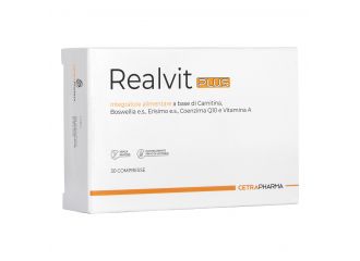 Realvit plus 30 compresse da 1300 mg senza glutine naturalmente privo di lattosio
