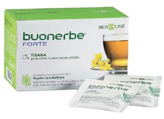 Buonerbe forte tisana 20 bustine da 2 g senza glutine senza lattosio