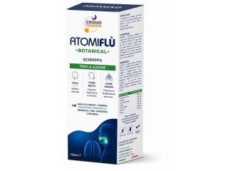 Atomiflu' botanical sciroppo tripla azione 150 ml senza coloranti con fruttosio