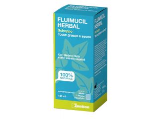Fluimucil herbal sciroppo tosse grassa e secca 140 ml aroma miele limone eucalipto senza glutine senza lattosio