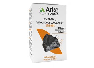 Arkocapsule shilajit energia-vitalita' cellulare 60 capsule