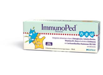 Immunoped flaconcini 14 flaconcini monodose da 10 ml con edulcorante senza glutine