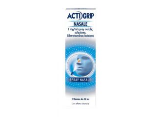 Actifed decongestionante "1 mg/ml spray nasale, soluzione"