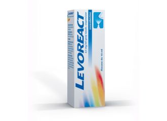 Levoreact 0,5 mg/ml spray nasale, sospensione