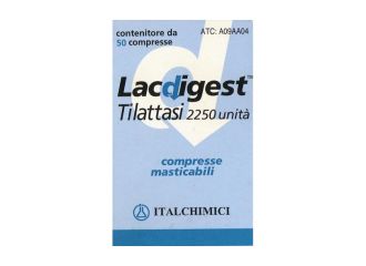 Lacdigest 2250 u compresse masticabili