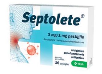 Septolete aroma eucalipto 3 mg/1 mg pastiglie