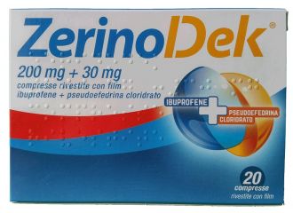 Zerinoactiv 200 mg/30 mg compresse rivestite con film