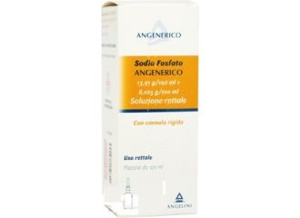 Sodio fosfato angenerico 12,91 g/100 ml + 8,025 g/100 ml soluzione rettale