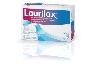 Laurilax 4,465 g / 0,45 g / 0,0645 g, soluzione rettale