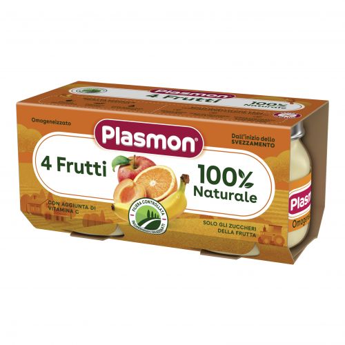 Omogeneizzato Alla Prugna 80g - 24 Vasetti Naturali Con Vitamina C Per Svezzamento - Foto 10